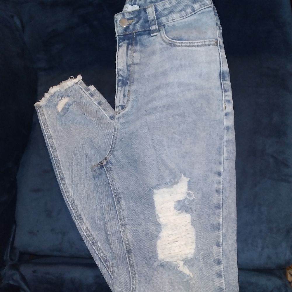 Destroyed tinsletown jeans